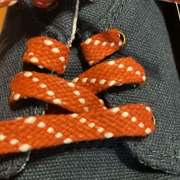 NWT Bogs Outdoor Shoes Unisex Youth Malibu Canvas Lace 71734Y Sz 3 Navy Blue - Picture 14 of 14